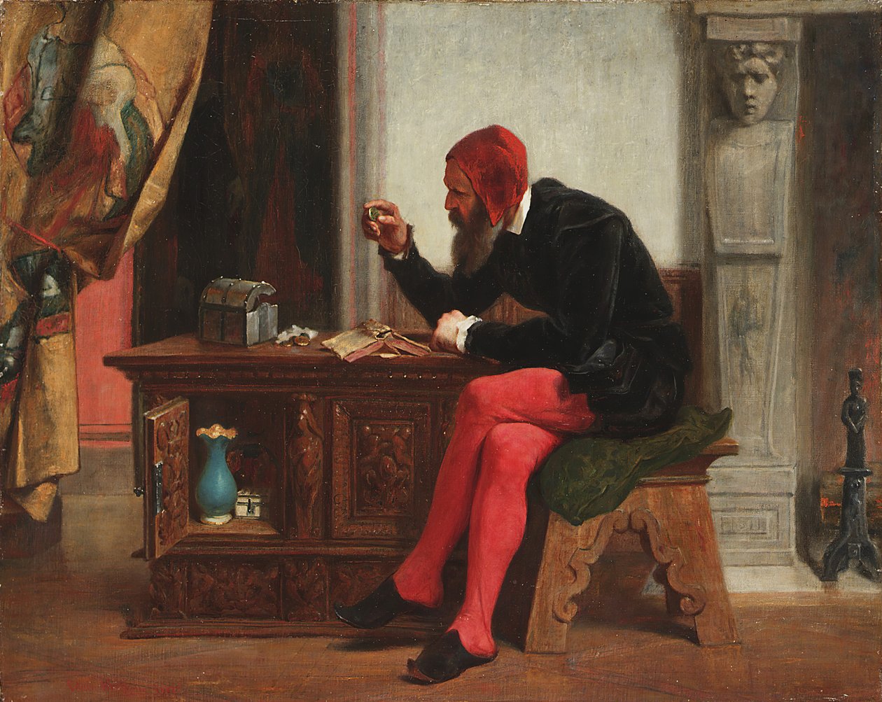 Az Antikvárium, 1855. alkotó: Edwin White
