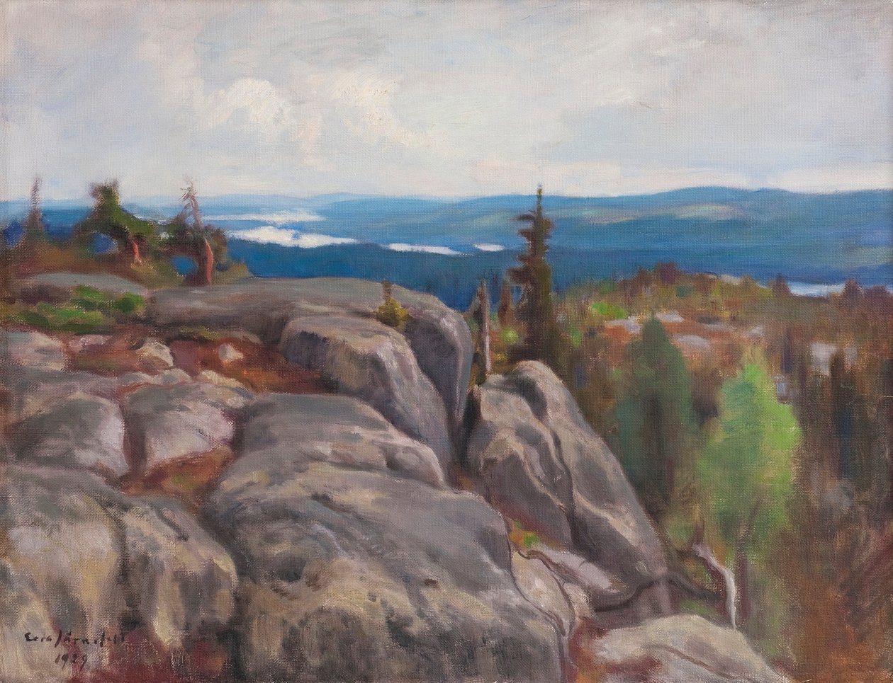 Koli tájkép, 1929 alkotó: Eero Järnefelt