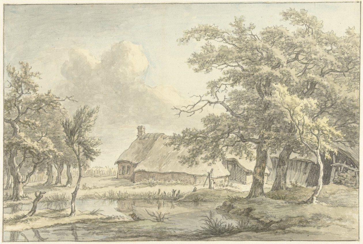 Farm in Eext (Drenthe) alkotó: Egbert van Drielst