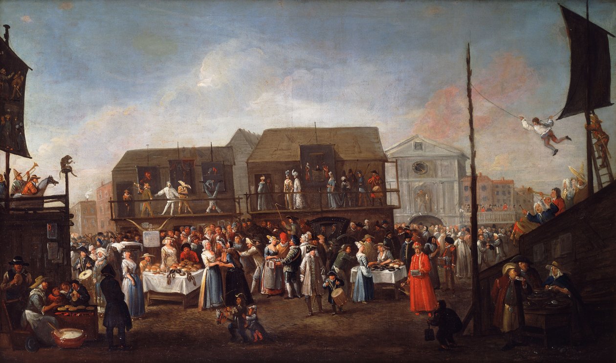 Bartholomew vásár, alkotó: Egbert van Heemskerck