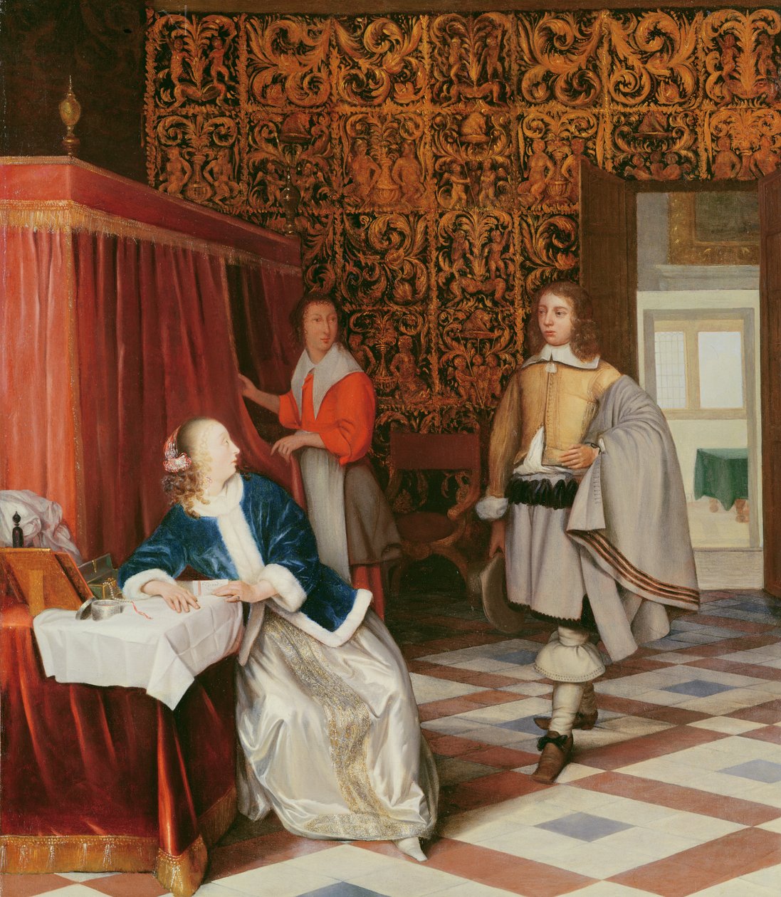 Az üzenet alkotó: Eglon van der Neer