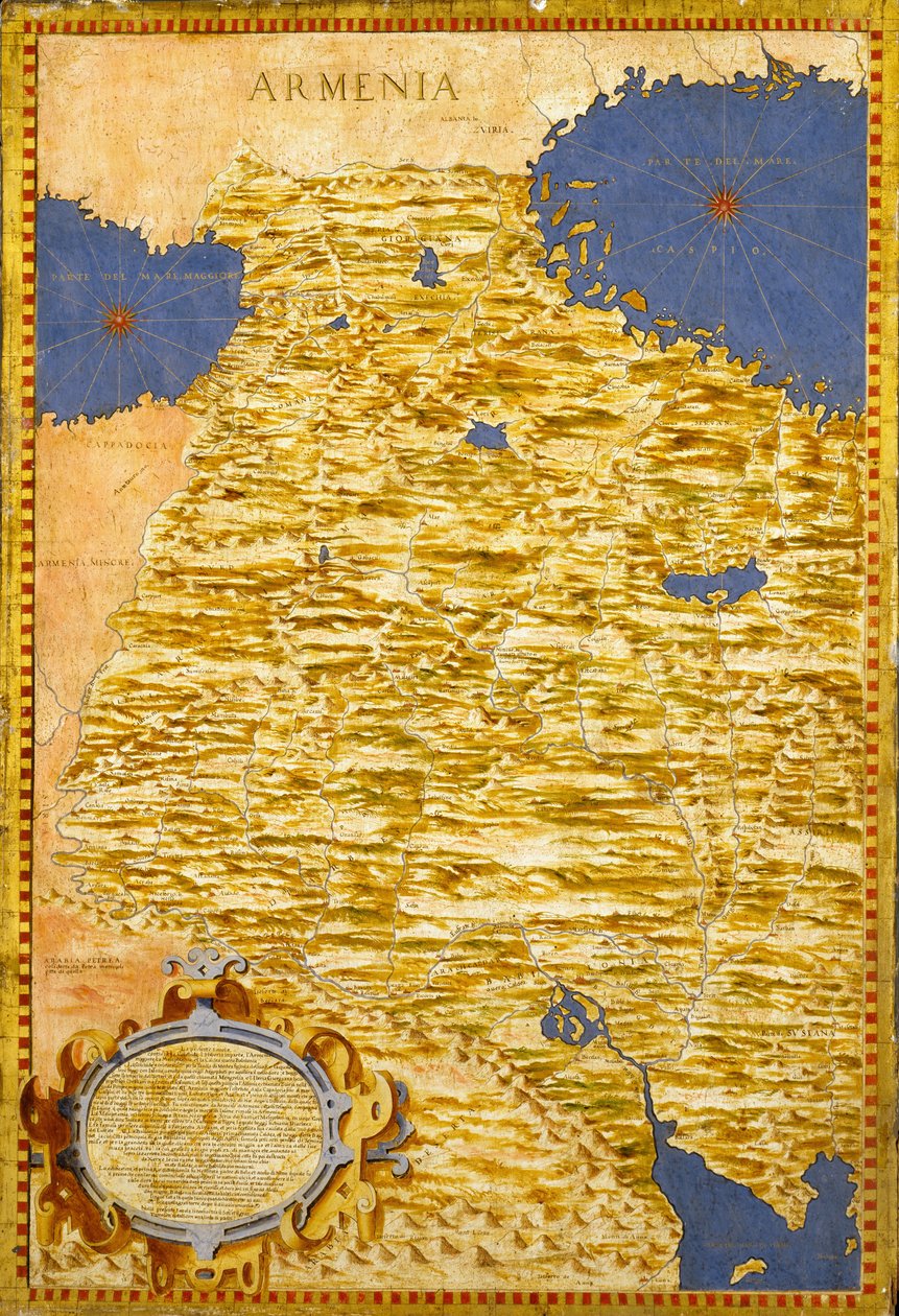 Közel-Kelet- Grúzia, Örményország, Azerbajdzsán, Irak, Nyugat-Irán alkotó: Ignazio Danti