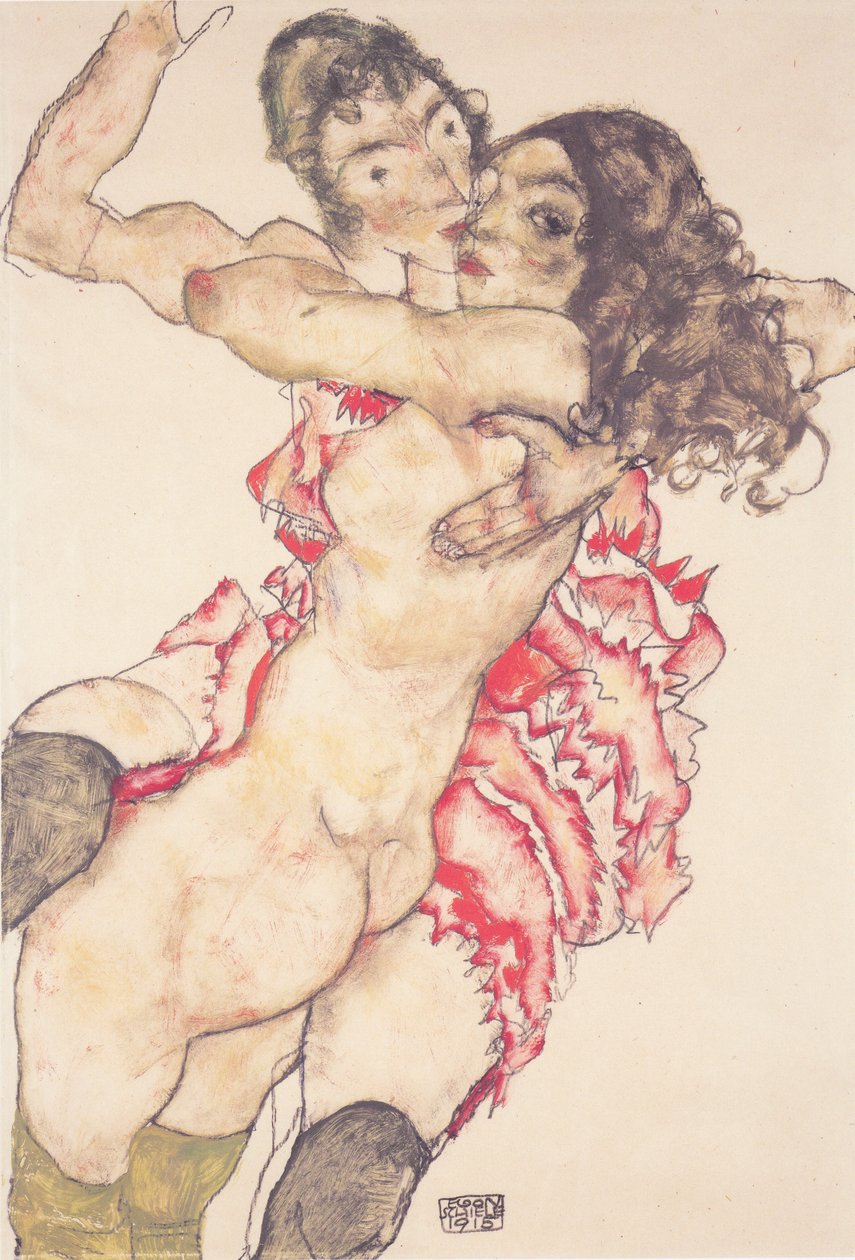 Két barát alkotó: Egon Schiele