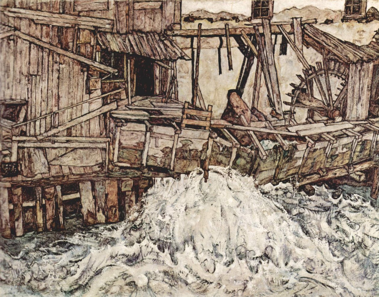 Öreg malom alkotó: Egon Schiele