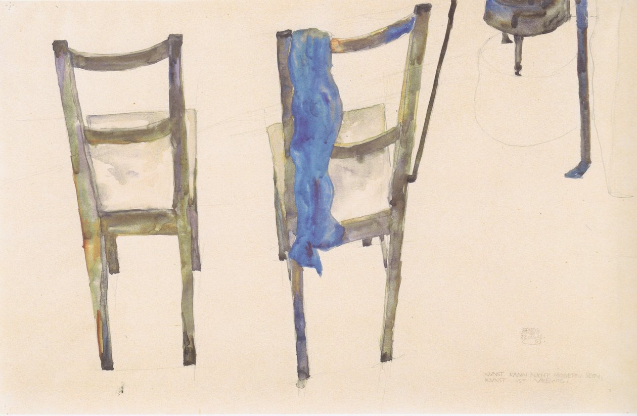 A művészet nem lehet modern, a művészet örök alkotó: Egon Schiele