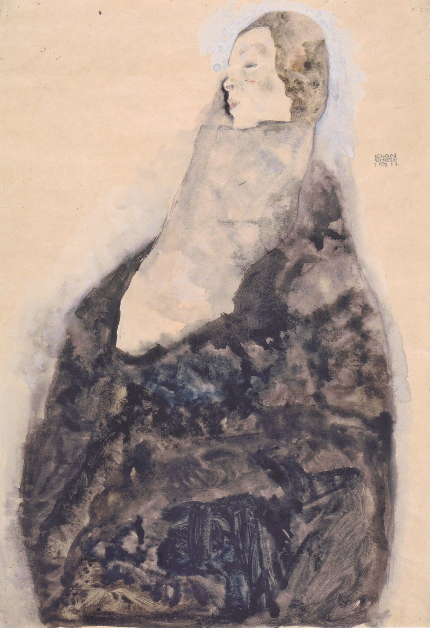 Alvás alkotó: Egon Schiele