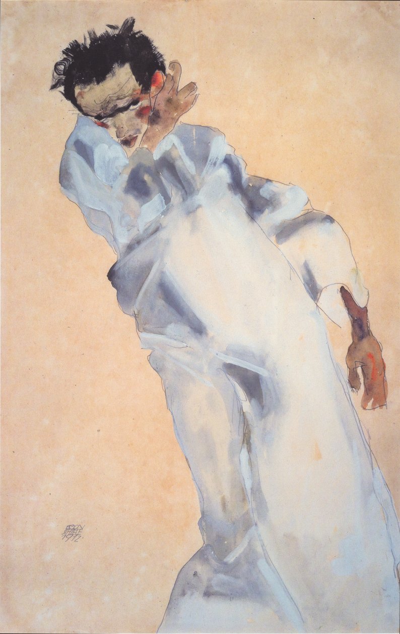Önarckép alkotó: Egon Schiele
