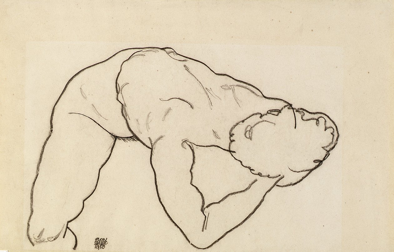 Női akt, 1918 alkotó: Egon Schiele