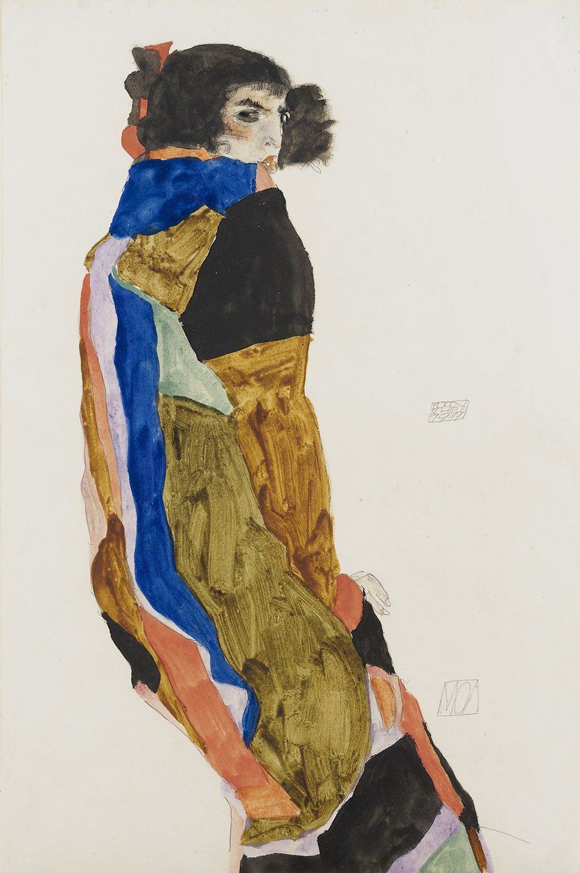 Moa, 1911 alkotó: Egon Schiele