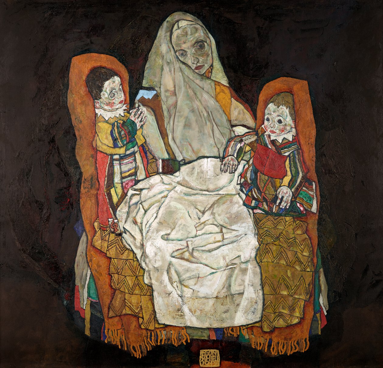 kétgyermekes anya III alkotó: Egon Schiele