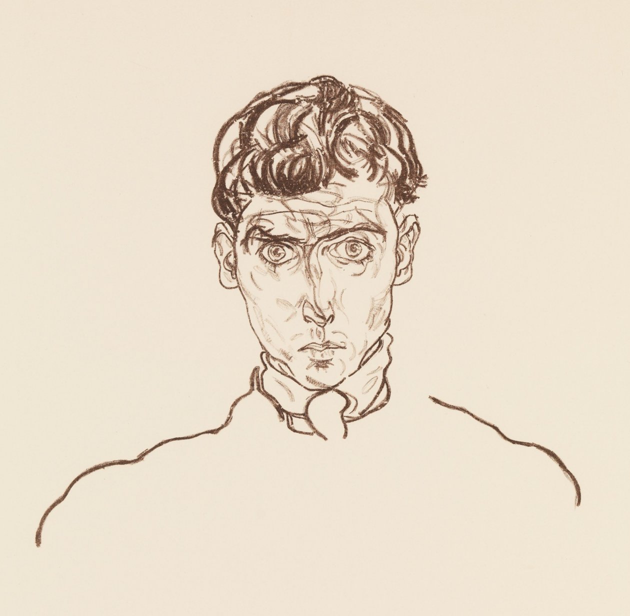 Gutersloh Párizs portréja, 1918. alkotó: Egon Schiele