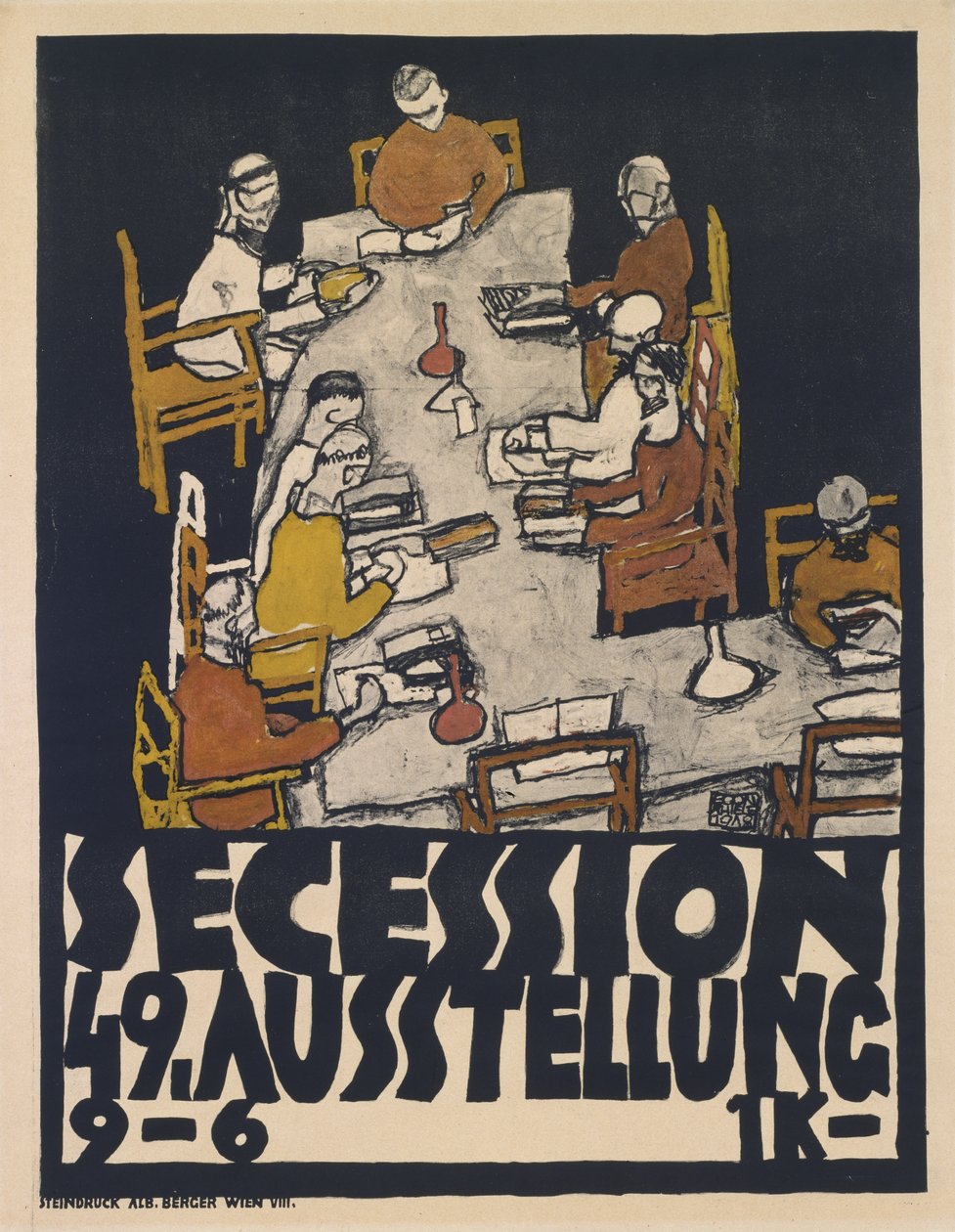 Secession 49. Ausstellung (Secession 49. Exhibition), 1918 alkotó: Egon Schiele
