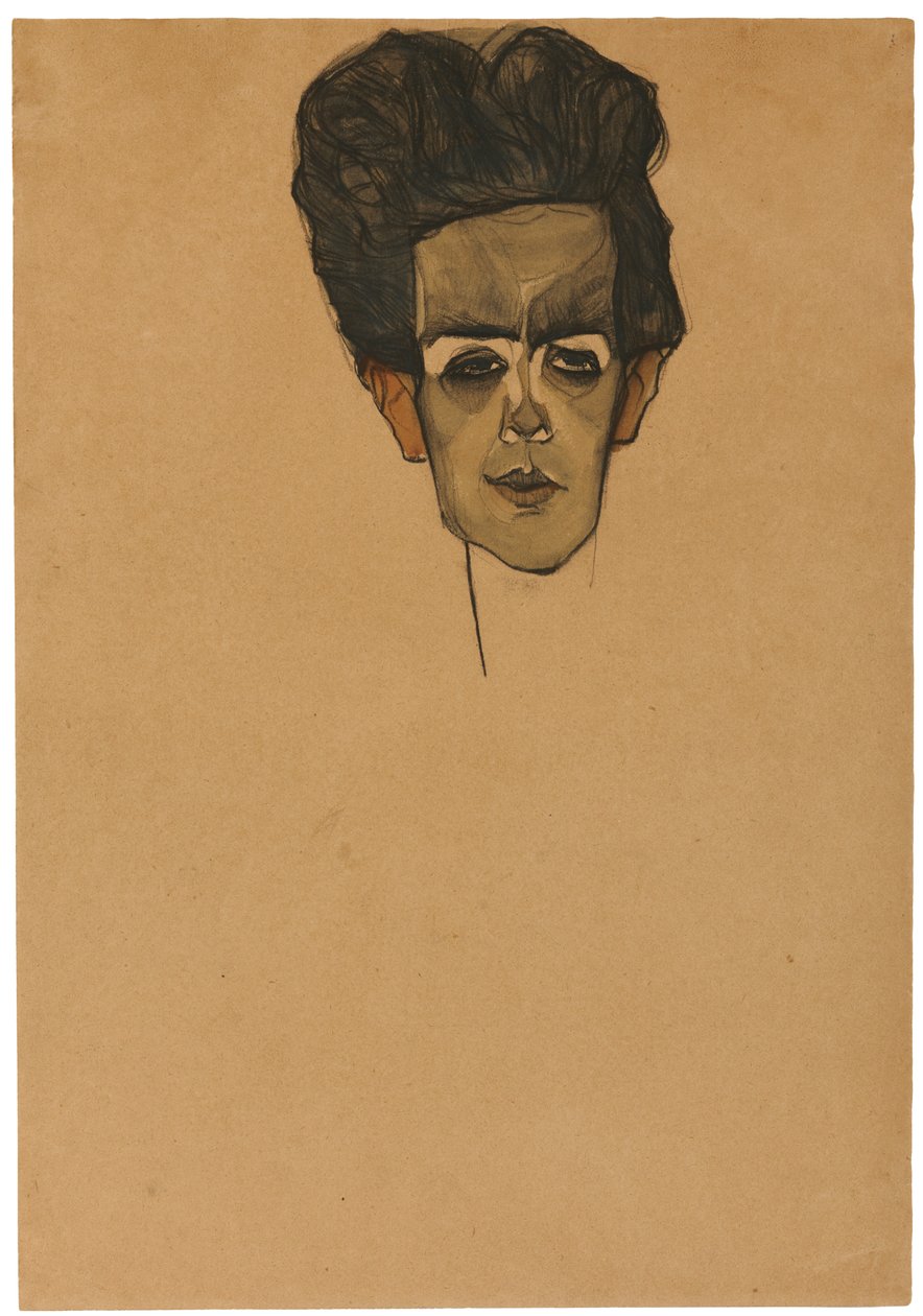 Önarckép, 1910 alkotó: Egon Schiele