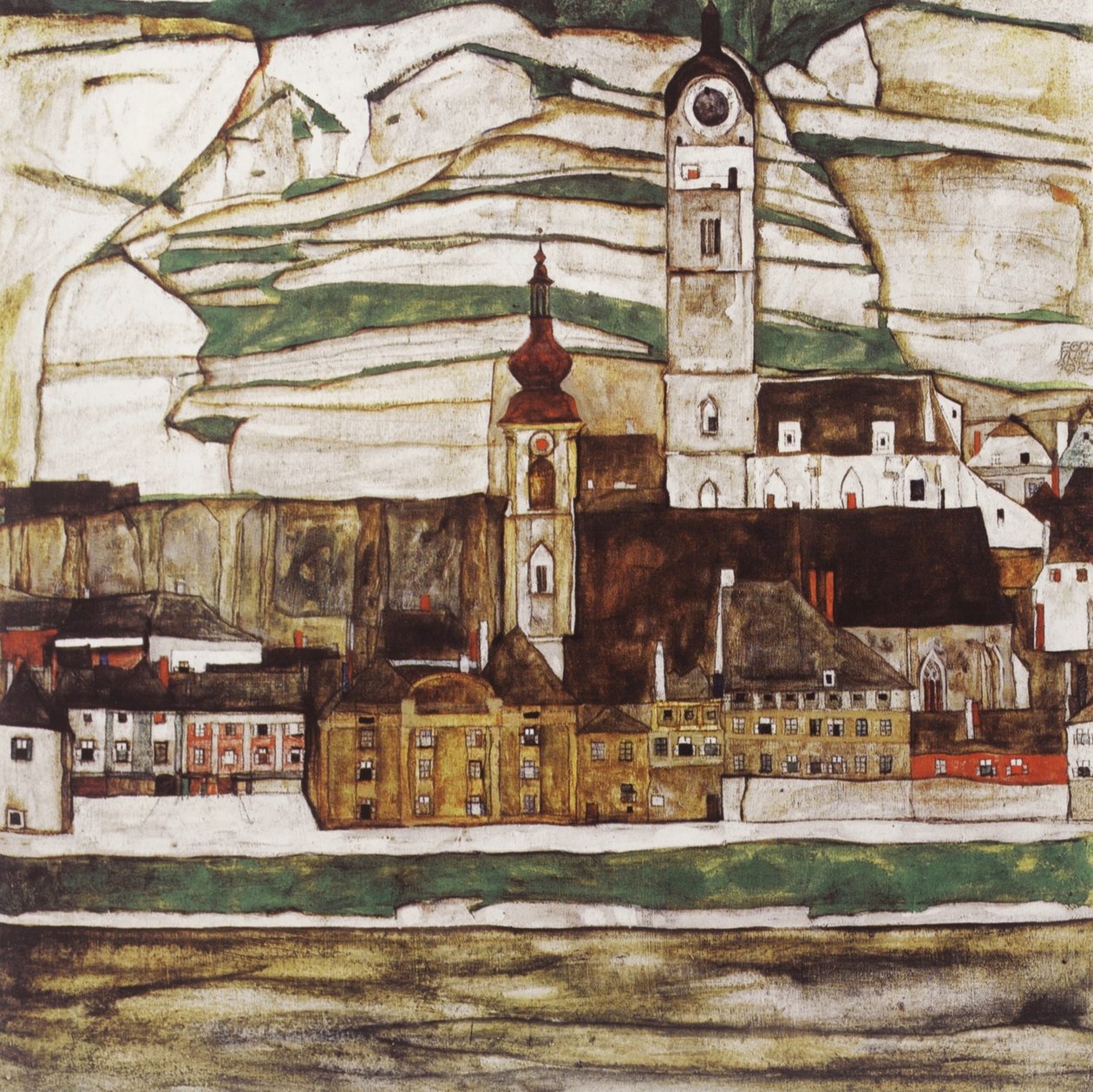 Stein an der Donau (Krems kerület) alkotó: Egon Schiele