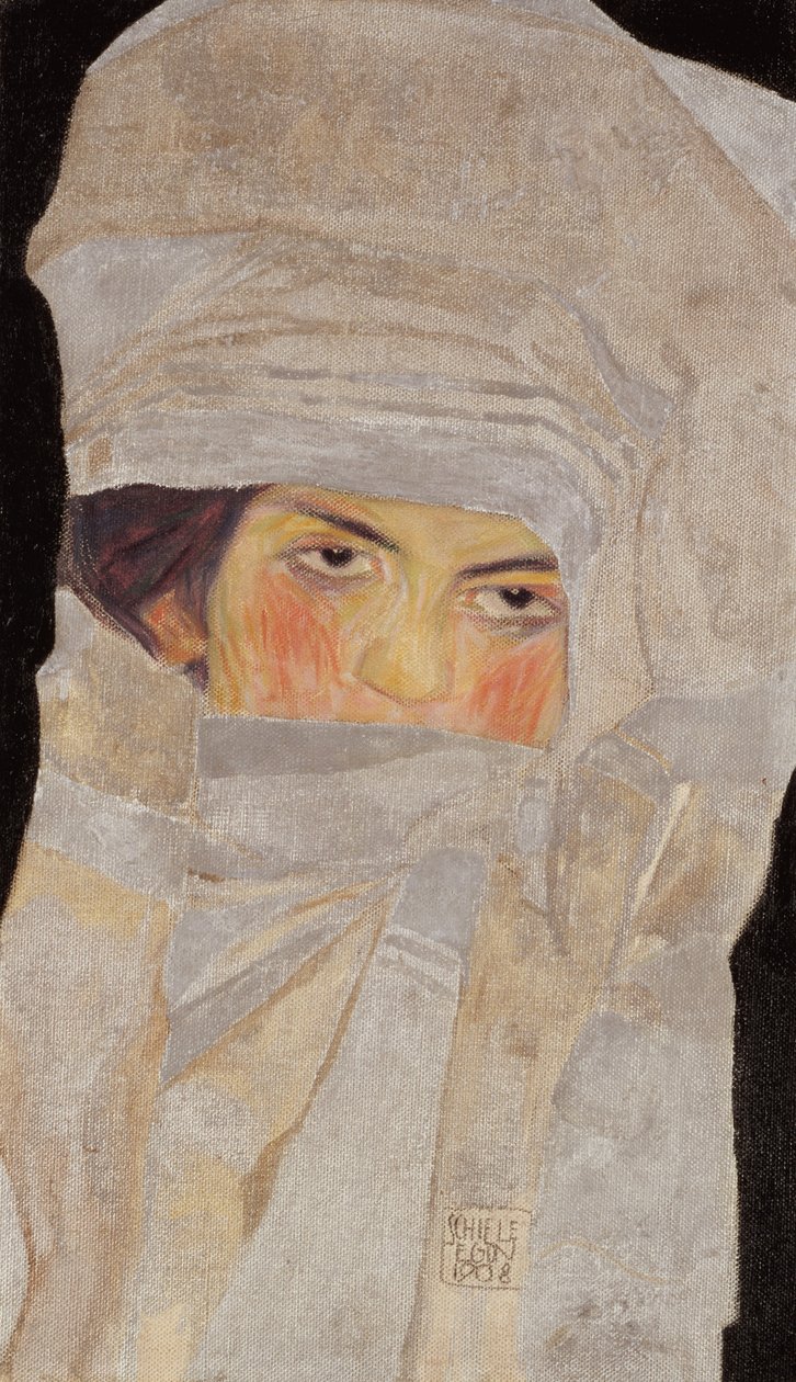 A művész nővére, Melanie, 1908 alkotó: Egon Schiele