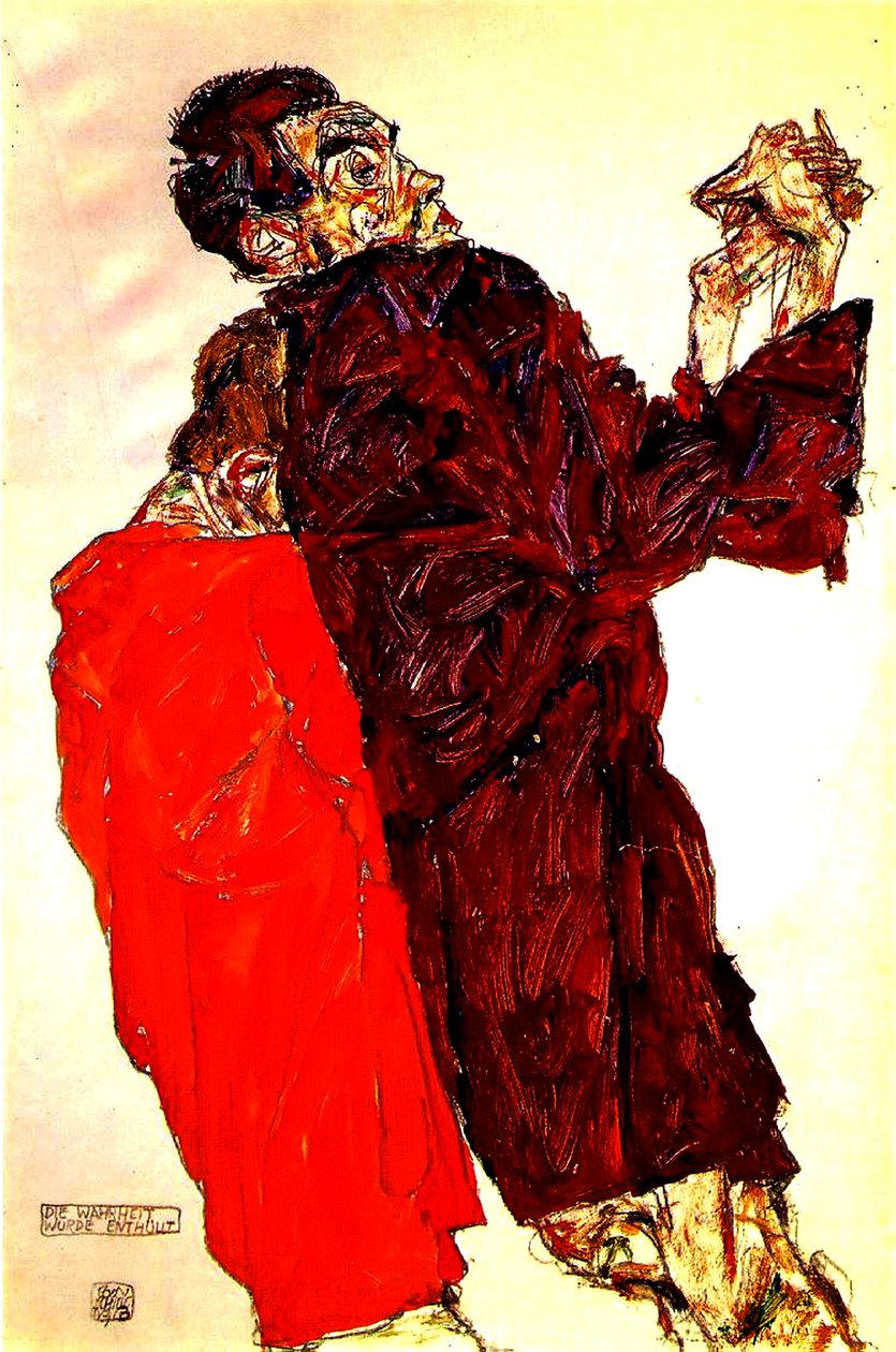 A leleplezett igazság alkotó: Egon Schiele