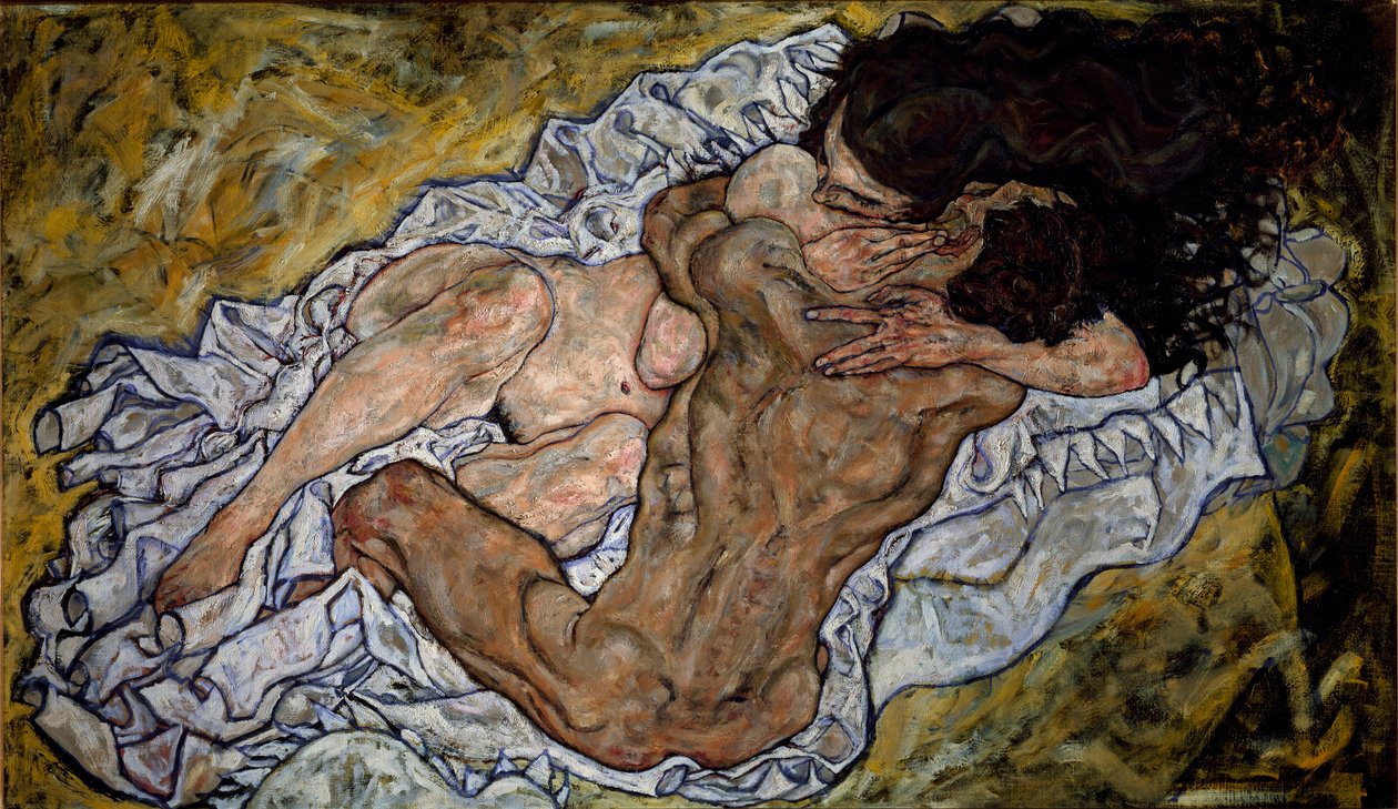 Az ölelés alkotó: Egon Schiele
