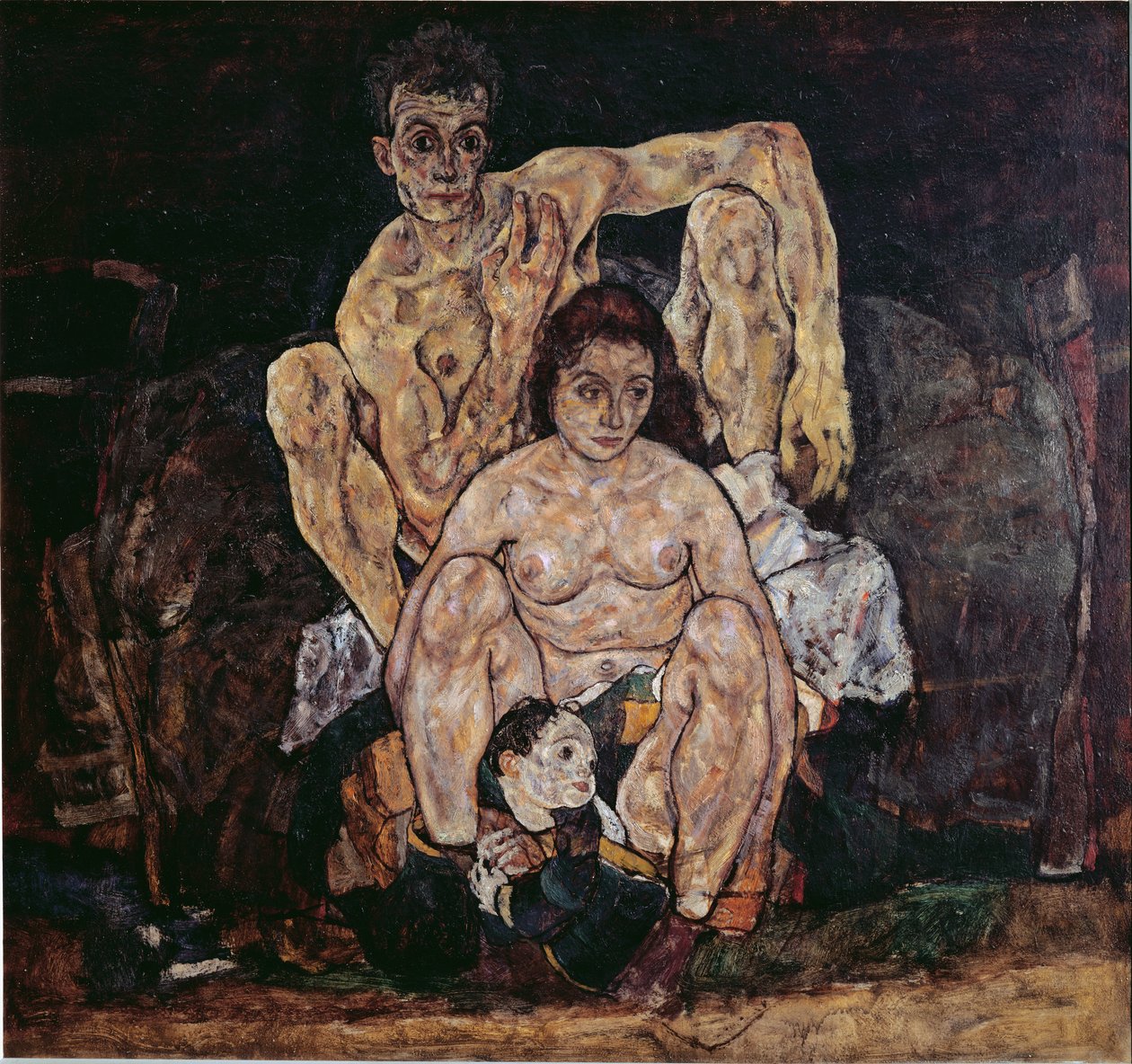 A család alkotó: Egon Schiele