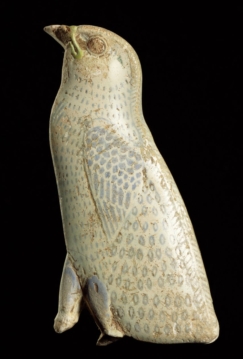 Fürjfióka intarzia, 30. dinasztia és a ptolemaioszi időszak (Kr. e. 380-30) (fajansz) alkotó: Egyptian