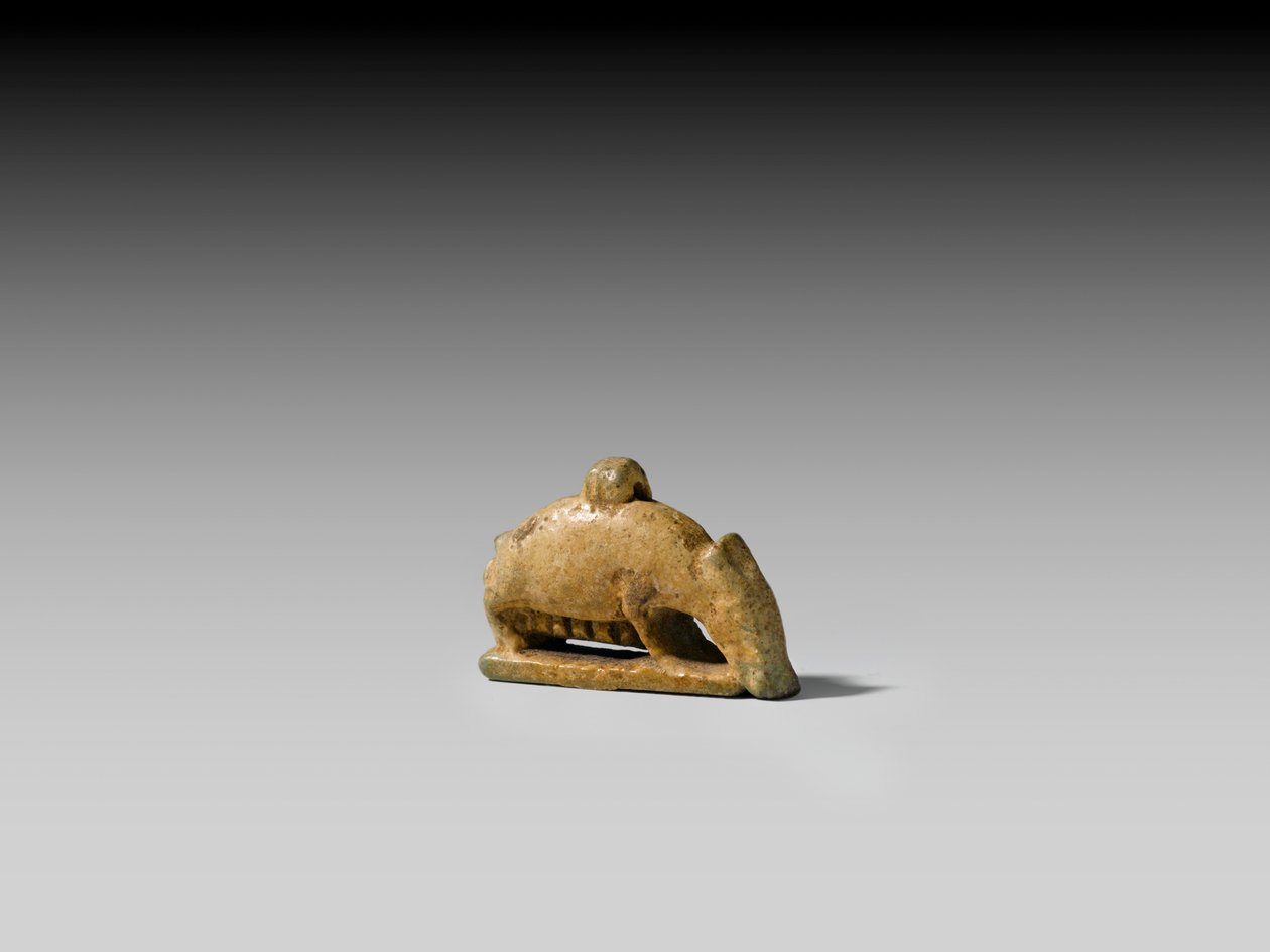 Koca amulett (fajansz) alkotó: Egyptian