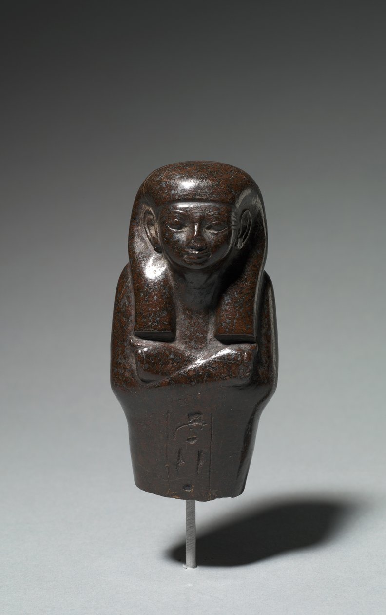 Shawabty, Kr.e. 1859-1648 (hematit) alkotó: Egyptian 12th Dynasty
