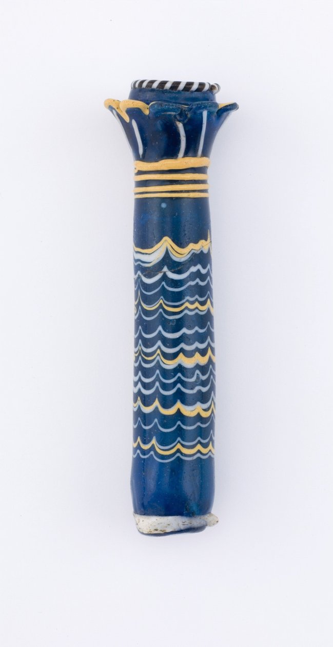 Lombik, Új Királyság, ie 1400-1300 körül (üveg) alkotó: Egyptian 18th Dynasty
