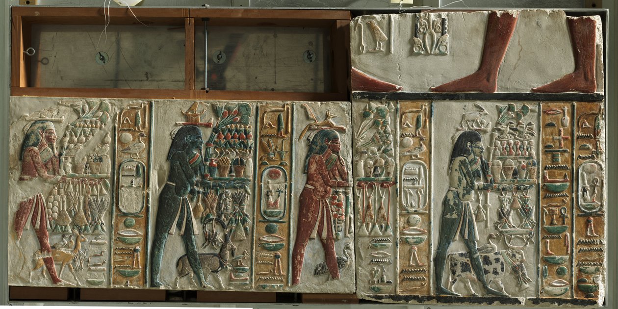 Nome istenek áldozatot hozó, Kr.e. 1391-1353 körül alkotó: Egyptian 18th Dynasty