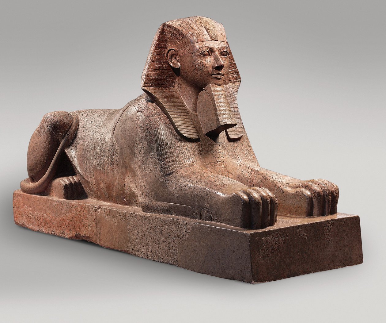 Hatsepszuti szfinx, 1479-58 körül (gránit, festék) alkotó: Egyptian 18th Dynasty
