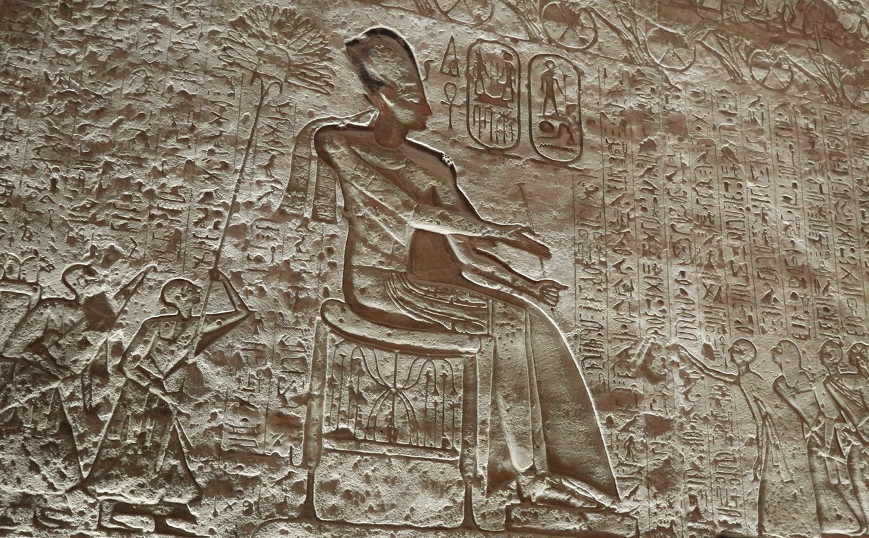 Abu Simbel nagy temploma alkotó: Egyptian 19th Dynasty