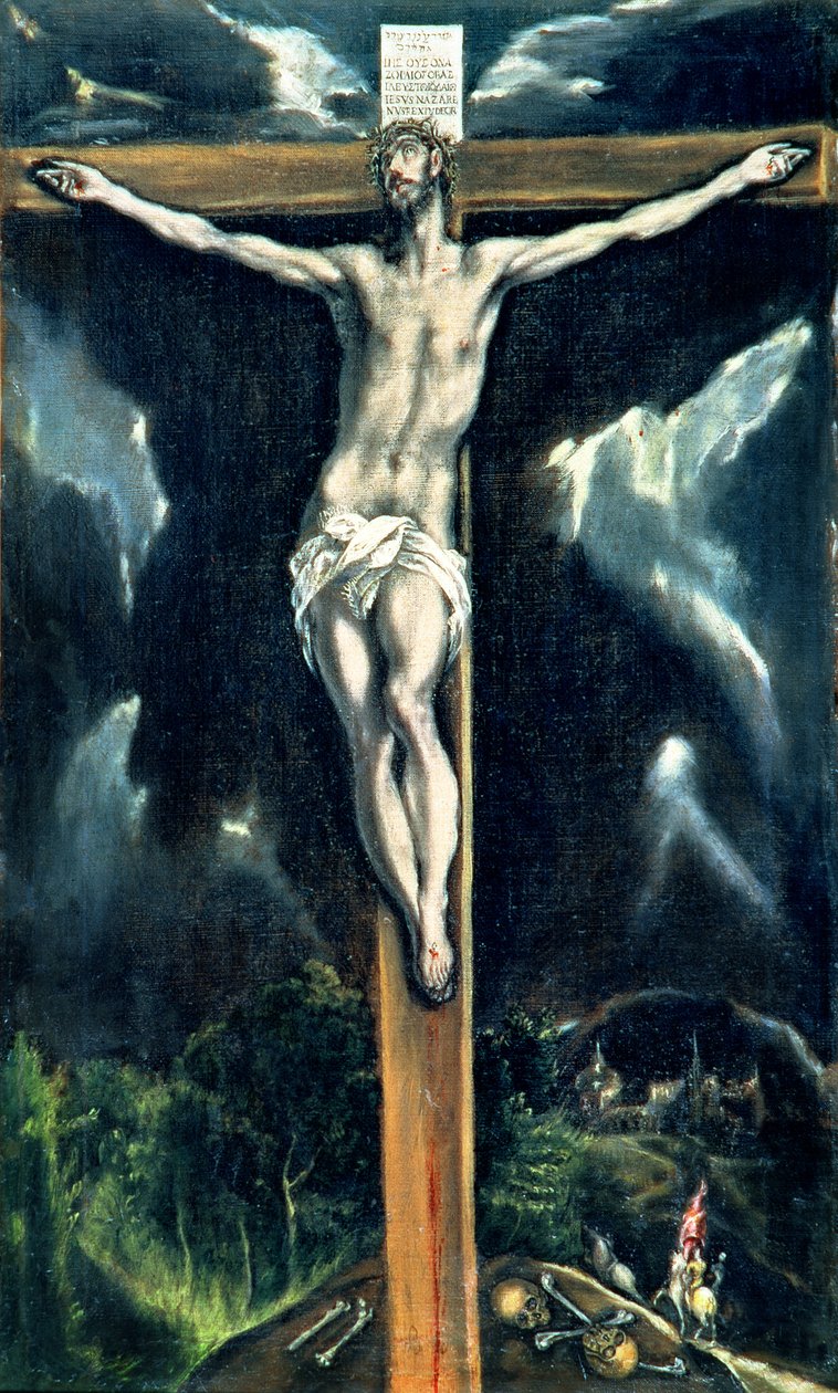 Keresztre feszítés alkotó: El Greco