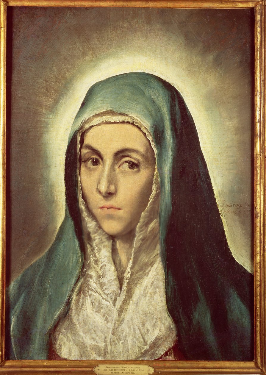A szűz gyász alkotó: El Greco