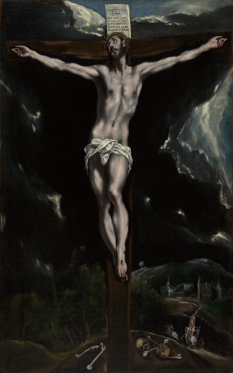 Krisztus a kereszten alkotó: El Greco