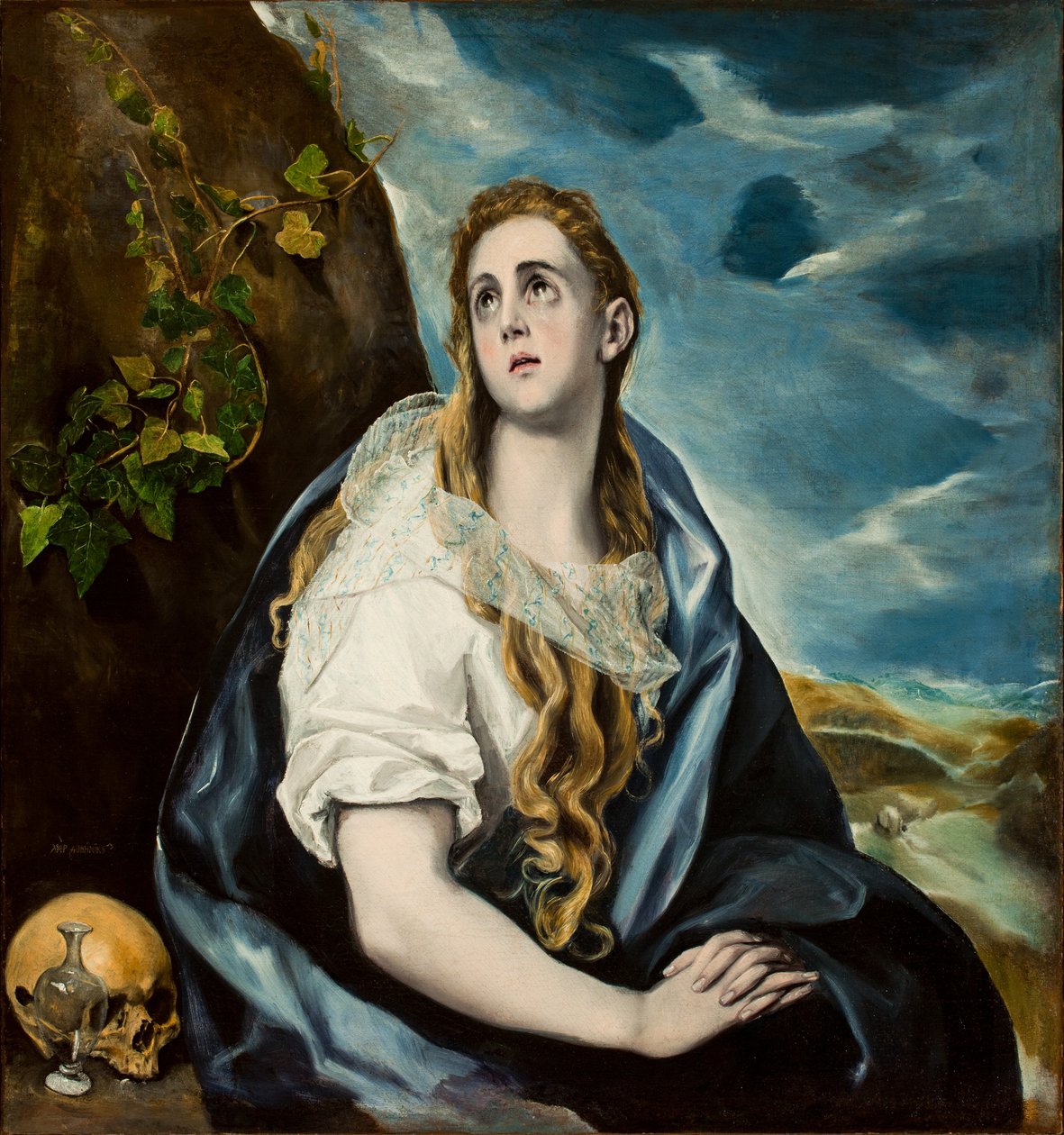 A Bűnbánó Magdolna, 1577 körül alkotó: El Greco