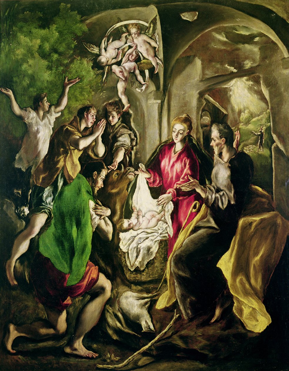 Pásztorok imádása, 1603-05 alkotó: El Greco