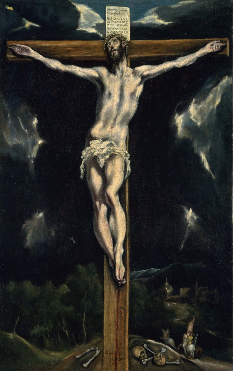 Krisztus a kereszten alkotó: El Greco