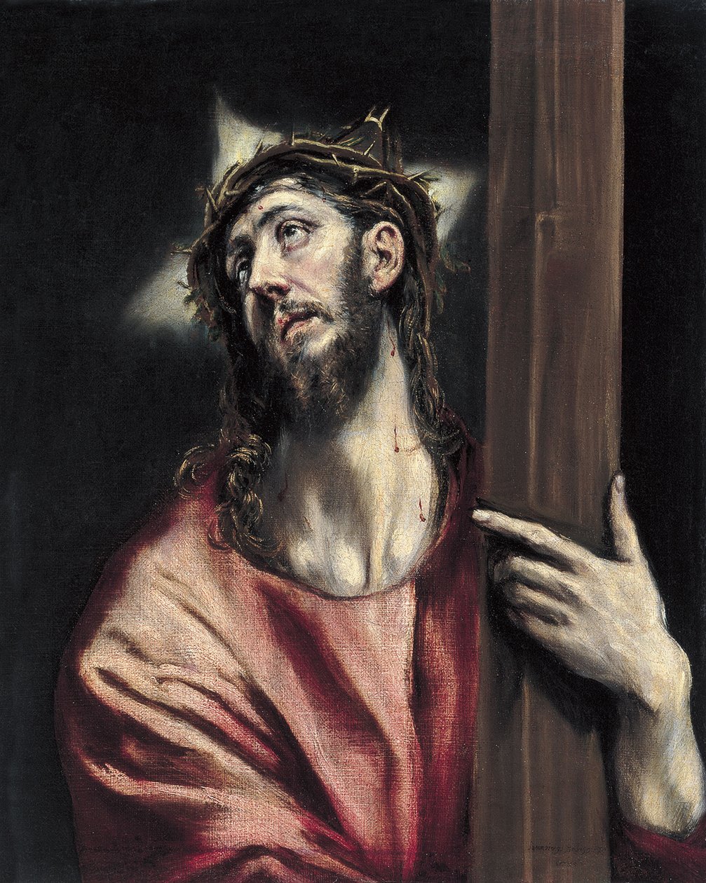Krisztus a kereszttel, kb. 1587-1596 alkotó: El Greco