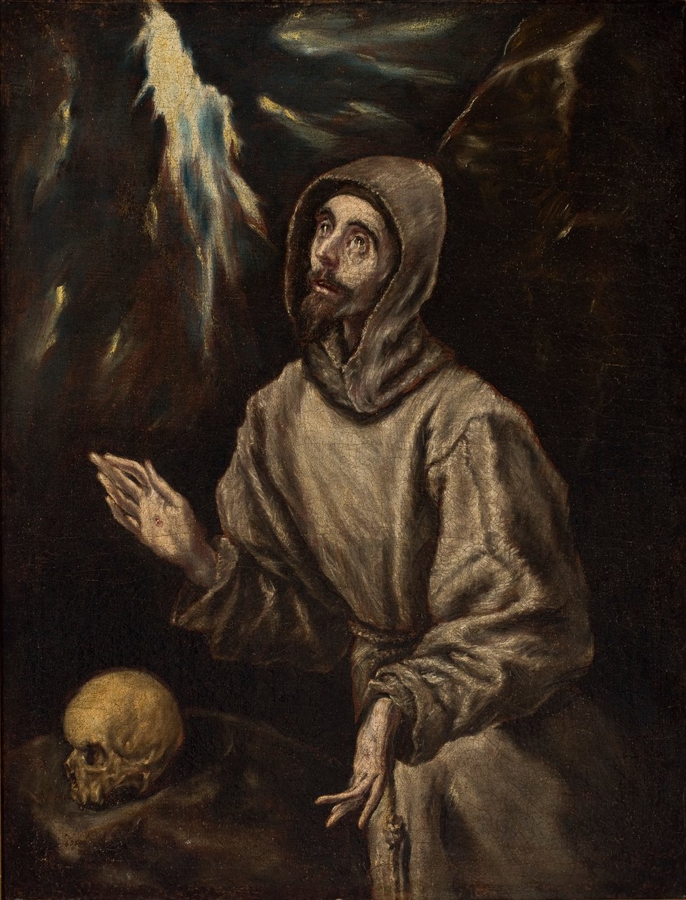 Szent Ferenc extázisa a stigmák átvételekor alkotó: El Greco