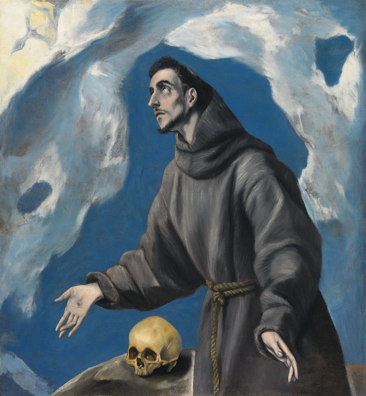 Szent Ferenc kapja a stigmákat alkotó: El Greco