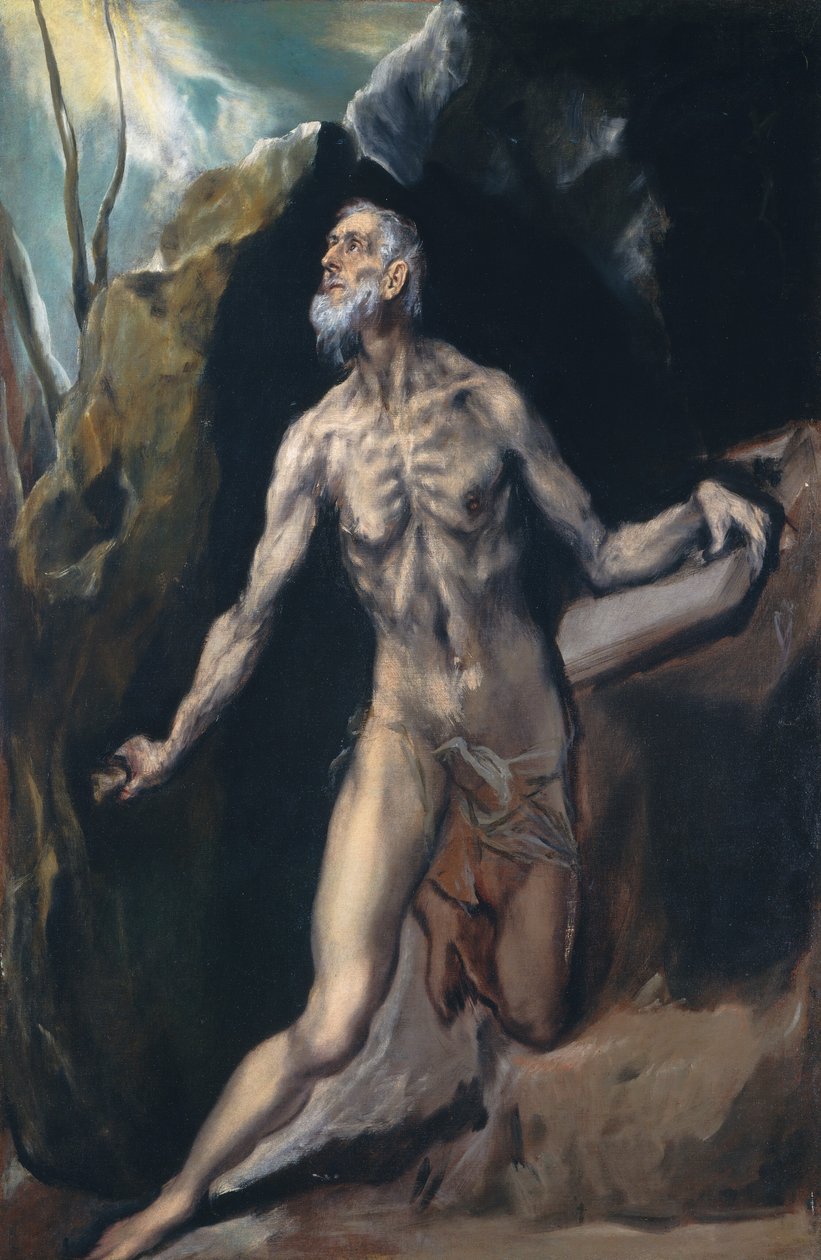 Szent Jeromos, Kr. e. 16101614. alkotó: El Greco