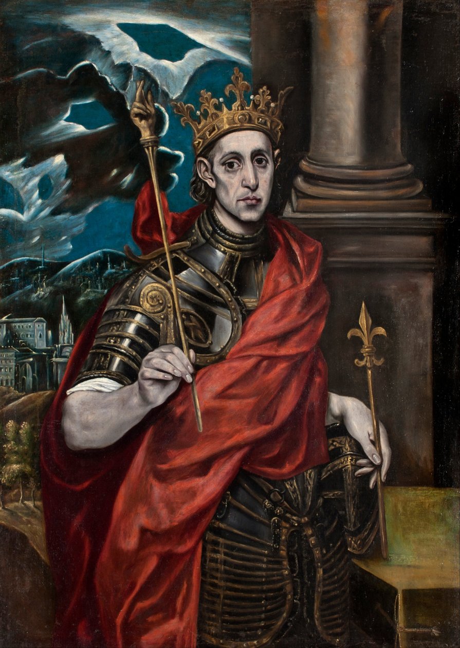 IX. francia Szent Lajos alkotó: El Greco