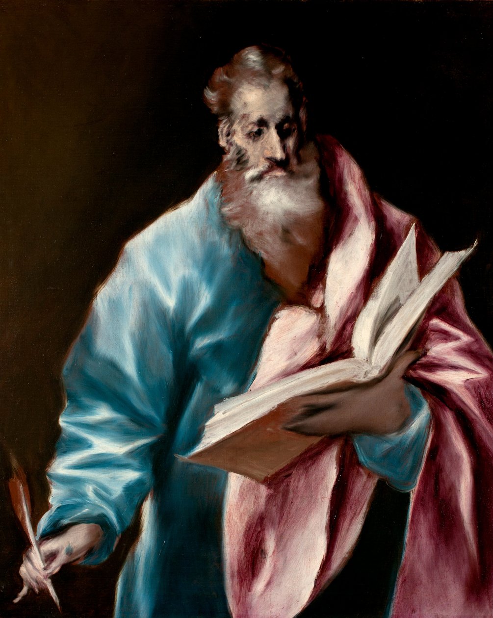 Spanyol: San Mateo Apóstol Szent Máté apostol alkotó: El Greco