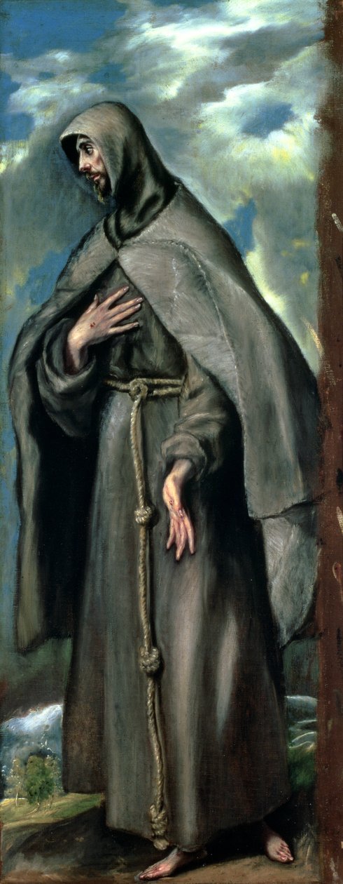 Assisi Szent Ferenc (kb. 1182-1220) alkotó: El Greco