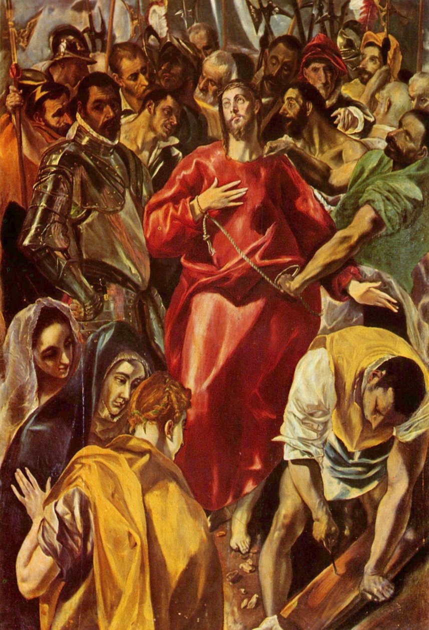 Krisztus levetkőztetése alkotó: El Greco