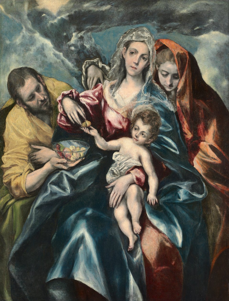 A Szent Család Mária Magdolnával alkotó: El Greco