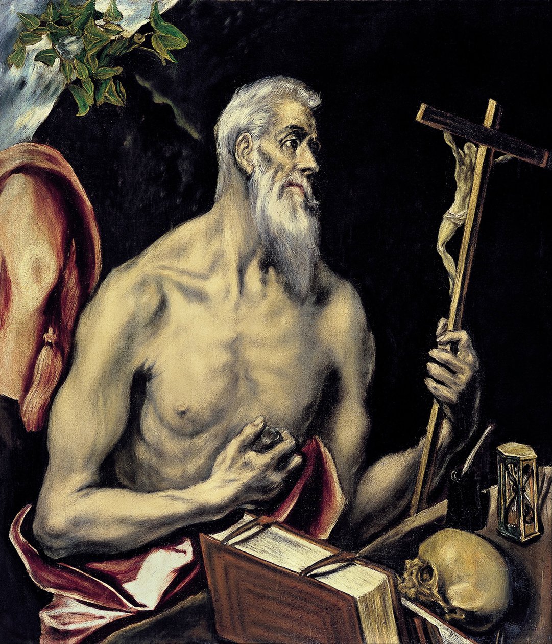 A Bűnbánó Szent Jeromos alkotó: El Greco