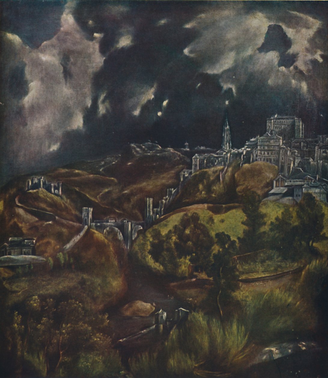 Toledo, Toledo nézete, 1599-1600, 1938 alkotó: El Greco
