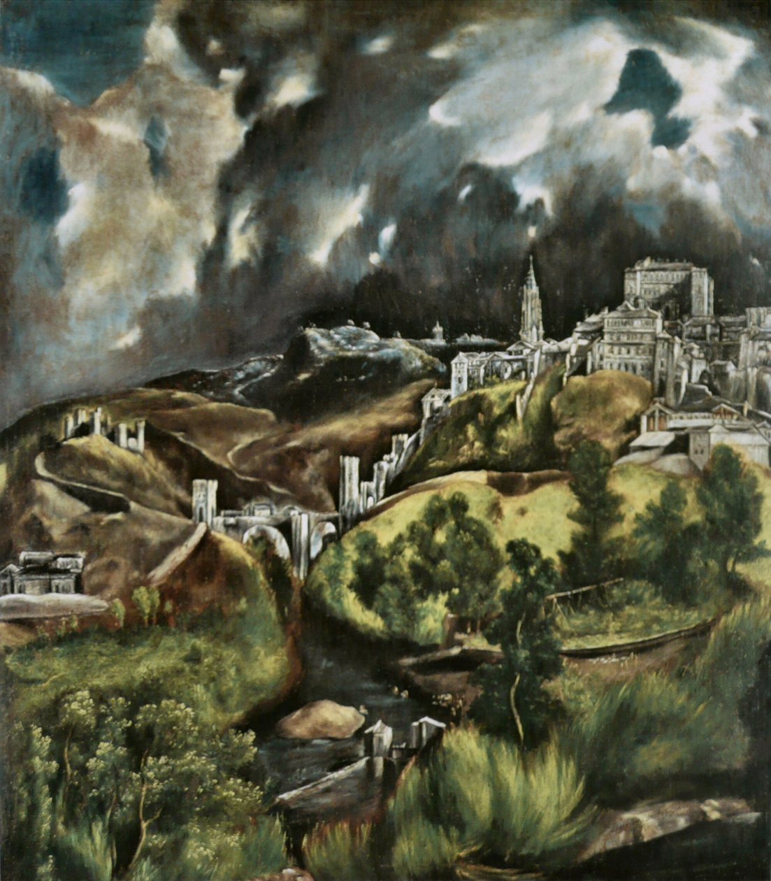 Toledo látképe alkotó: El Greco