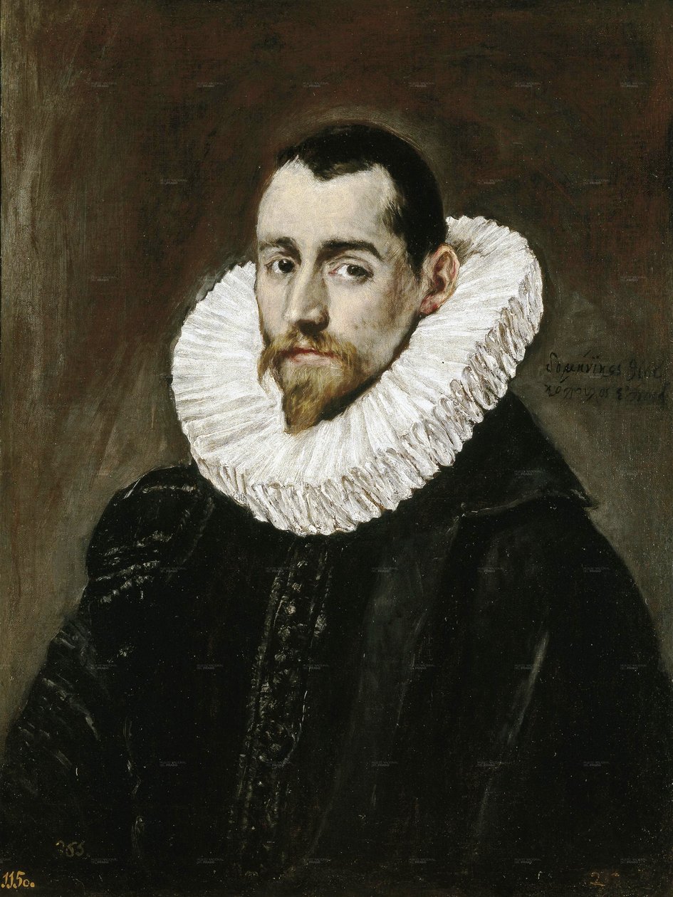 Fiatal úriember alkotó: El Greco