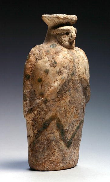Figurális edény (fajansz) alkotó: Elamite
