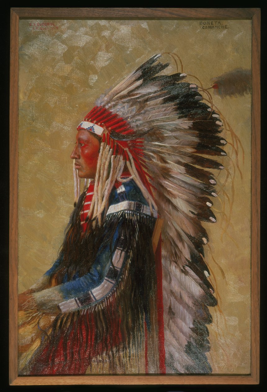 Boneta (olaj, vászon) alkotó: Elbridge Ayer Burbank